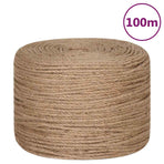 Jute Rope 100 m Long 4 mm Thick