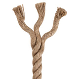 Jute Rope 25 m Long 6 mm Thick - 45-Degree Angle