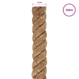 Jute Rope 250 m Long 6 mm Thick - Rear View