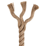 Jute Rope 25 m Long 8 mm Thick - 45-Degree Angle