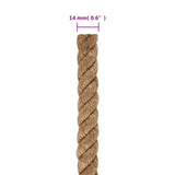 Jute Rope 25 m Long 14 mm Thick
