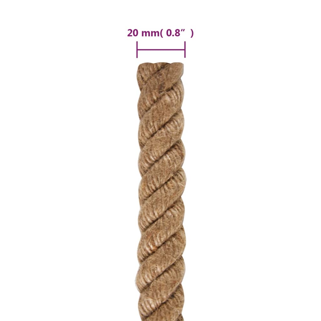 Jute Rope 25 m Long 20 mm Thick