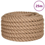 Jute Rope 25 m Long 30 mm Thick - Front View