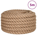 Jute Rope 5 m Long 36 mm Thick - Front View