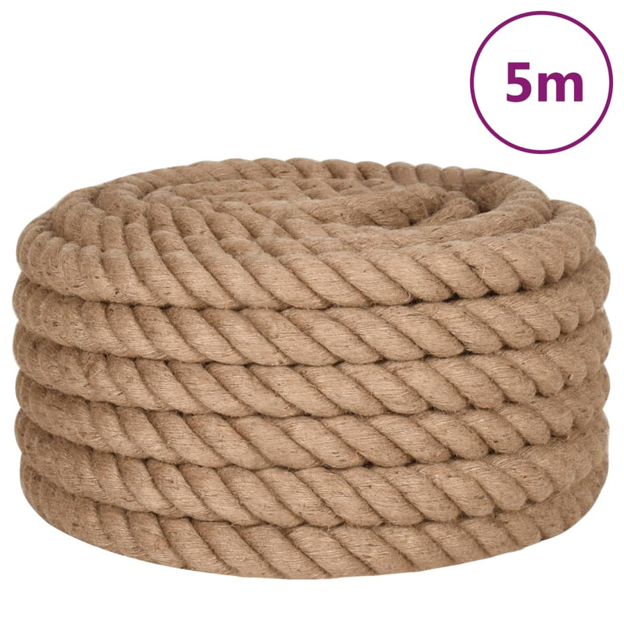 Jute Rope 5 m Long 40 mm Thick