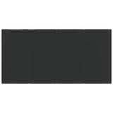 7 Piece Garden Dining Set Brown Poly Rattan - Extra Image