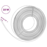 Garden Edging Brown 10 m 10 cm Polyethylene
