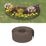 Garden Edging Brown 10 m 20 cm Polyethylene