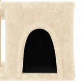 Cat Tree with Sisal Scratching Posts Cream 48 cm