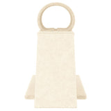 Cat Scratching Posts with Tunnel and Ladder Cream 55.5 cm - Top-Down View