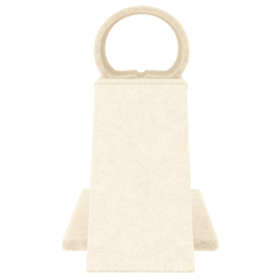 Cat Scratching Posts with Tunnel and Ladder Cream 55.5 cm