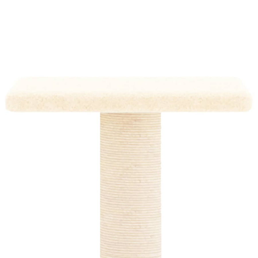 Cat Tree with Sisal Scratching Posts Cream 73 cm