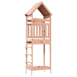 Outdoor Play Tower Natural 53 x 85 x 264 cm Solid Douglas Wood - Front View