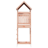 Outdoor Play Tower Natural 53 x 85 x 264 cm Solid Douglas Wood - Side View