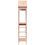 Outdoor Play Tower Natural 53 x 85 x 264 cm Solid Douglas Wood - Top-Down View
