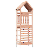 Outdoor Play Tower Natural 53 x 85 x 264 cm Solid Douglas Wood - Front View