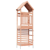 Outdoor Play Tower Natural 53 x 85 x 264 cm Solid Douglas Wood - 45-Degree Angle