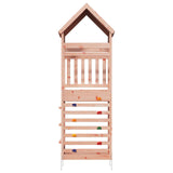 Outdoor Play Tower Natural 53 x 85 x 264 cm Solid Douglas Wood - Side View