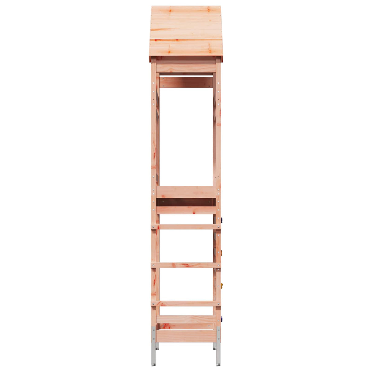 Outdoor Play Tower Natural 53 x 85 x 264 cm Solid Douglas Wood