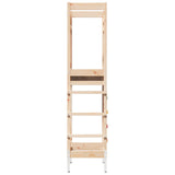 Outdoor Play Tower Natural 85 x 53 x 207 cm Solid Pine Wood