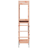 Outdoor Play Tower Natural 85 x 53 x 207 cm Solid Douglas Wood - Top-Down View
