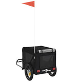Pet Bike Trailer Black Oxford Fabric&Iron - Extra Image