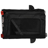 Pet Bike Trailer Black Oxford Fabric&Iron - Extra Image