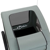 Pet Bike Trailer Grey Oxford Fabric and Iron - Extra Image