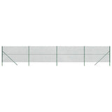 Chain Link Fence Green 1.4x10 m