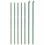 Chain Link Fence Green 1.4x10 m
