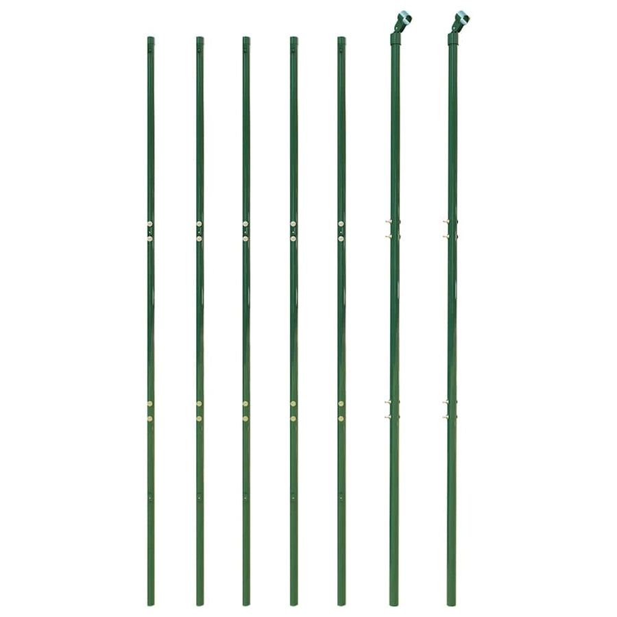 Chain Link Fence Green 1.6x10 m