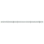 Chain Link Fence Green 0.8x25 m