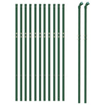 Chain Link Fence Green 0.8x25 m