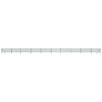 Chain Link Fence Green 1x25 m