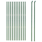 Chain Link Fence Green 1.6x25 m