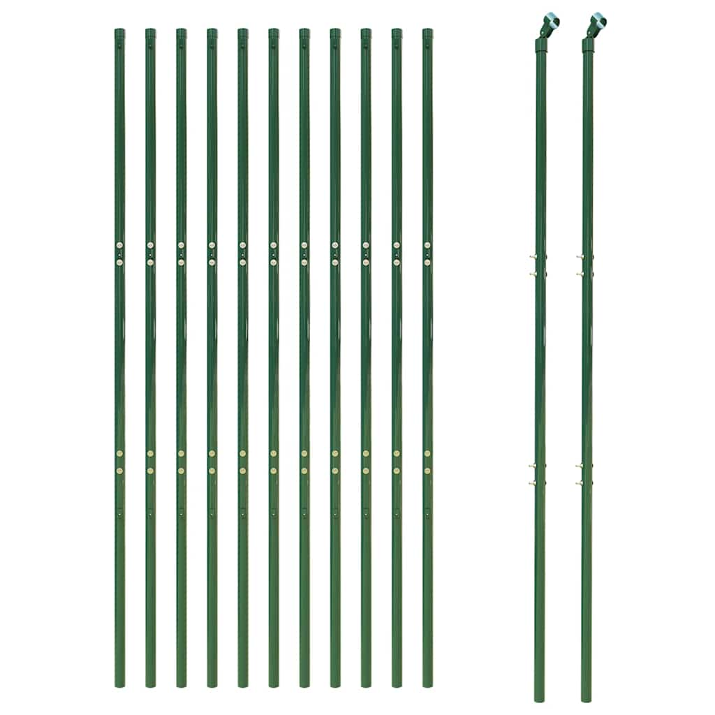 Chain Link Fence Green 1.8x25 m
