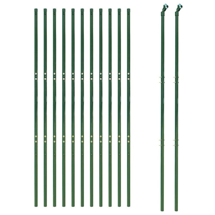 Chain Link Fence Green 1.8x25 m