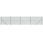 Chain Link Fence with Spike Anchors Green 1.8x10 m