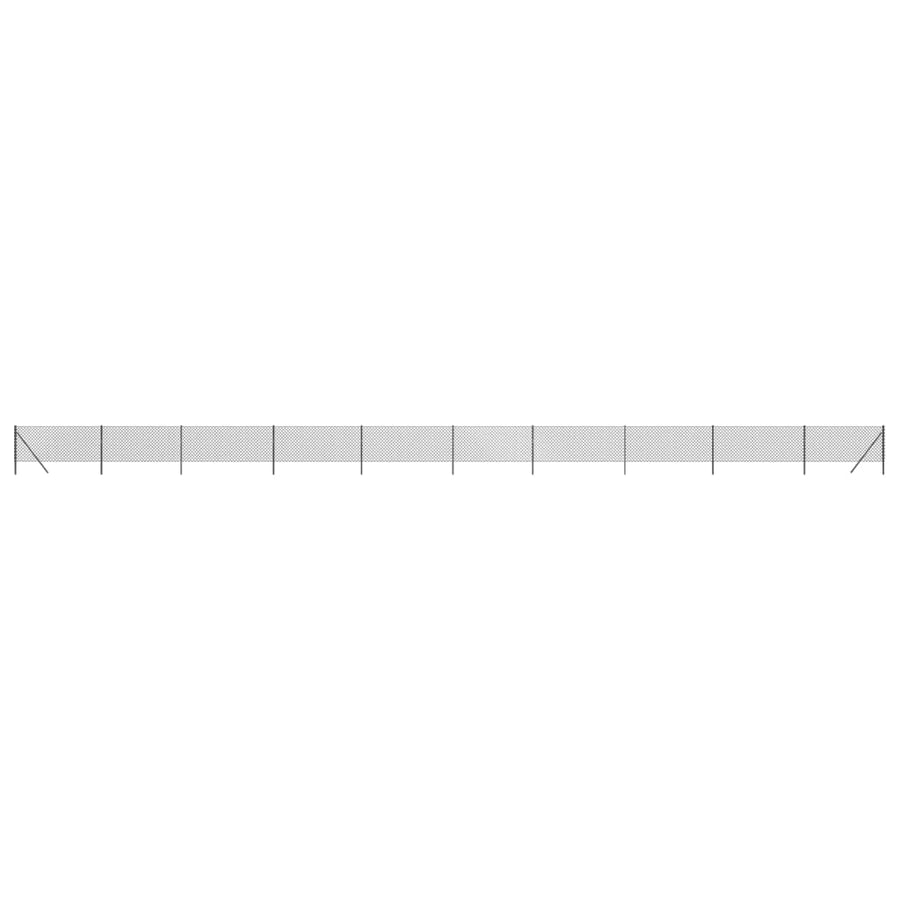 Chain Link Fence Anthracite 1x25 m