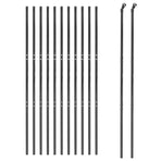 Chain Link Fence Anthracite 1.6x25 m