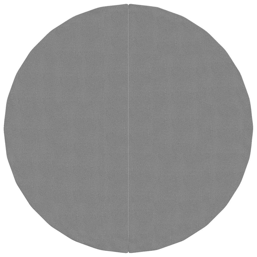 Pool Ground Cloth Light Grey Ø244 cm Polyester Geotextile
