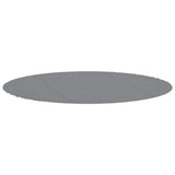 Pool Ground Cloth Light Grey Ø306 cm Polyester Geotextile - Front View