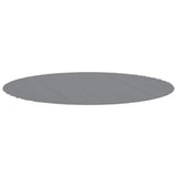 Pool Ground Cloth Light Grey Ø366 cm Polyester Geotextile - Front View