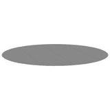 Pool Ground Cloth Light Grey Ø428 cm Polyester Geotextile - Front View