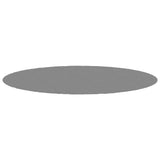 Pool Ground Cloth Light Grey Ø500 cm Polyester Geotextile - Front View