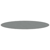 Pool Ground Cloth Light Grey Ø550 cm Polyester Geotextile - Front View