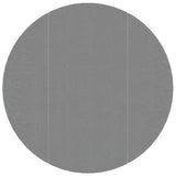 Pool Ground Cloth Light Grey Ø366 cm Polyester Geotextile - Side View