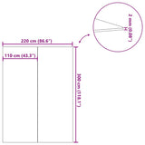 Pool Ground Sheet 300 x 220 cm Rectangular Non-woven Fabric