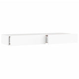 TV Cabinet with LED Lights White 120x35x15.5 cm