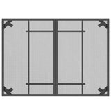 Garden Table Anthracite 110x80x72 cm Steel Mesh